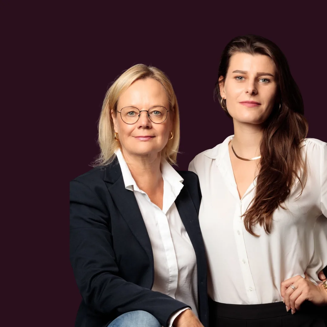 Ingrid Marold mit Sophia Gessler