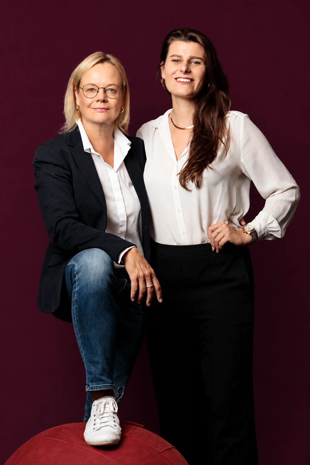 Ingrid Marold und Sophia Gessler bei MAROLD