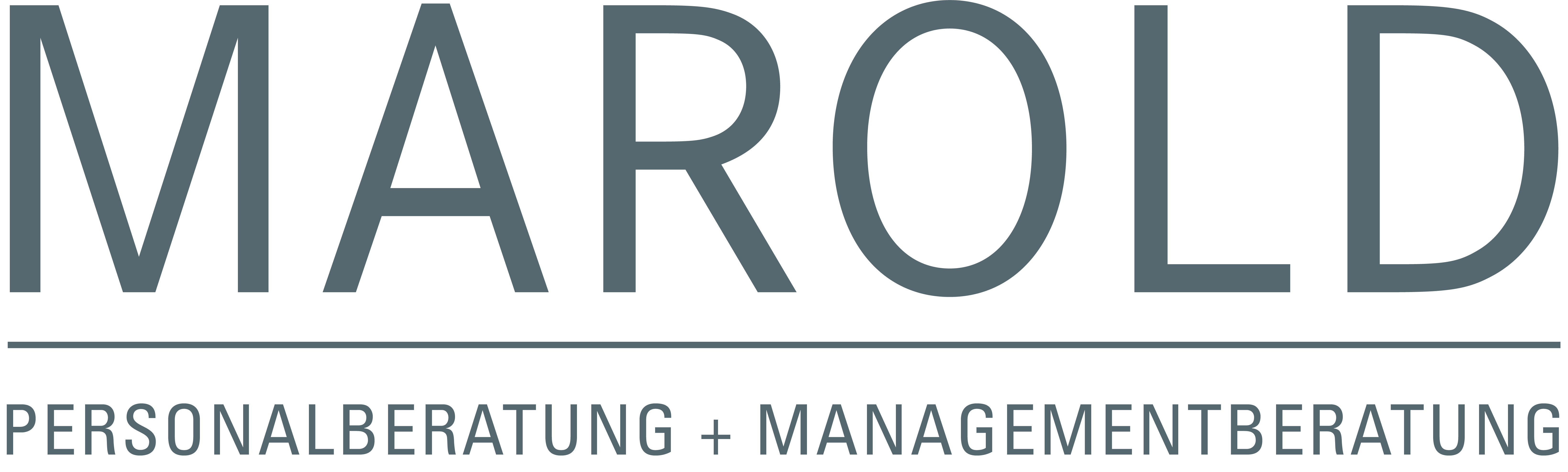Logo der Personal- und Managementberatung MAROLD